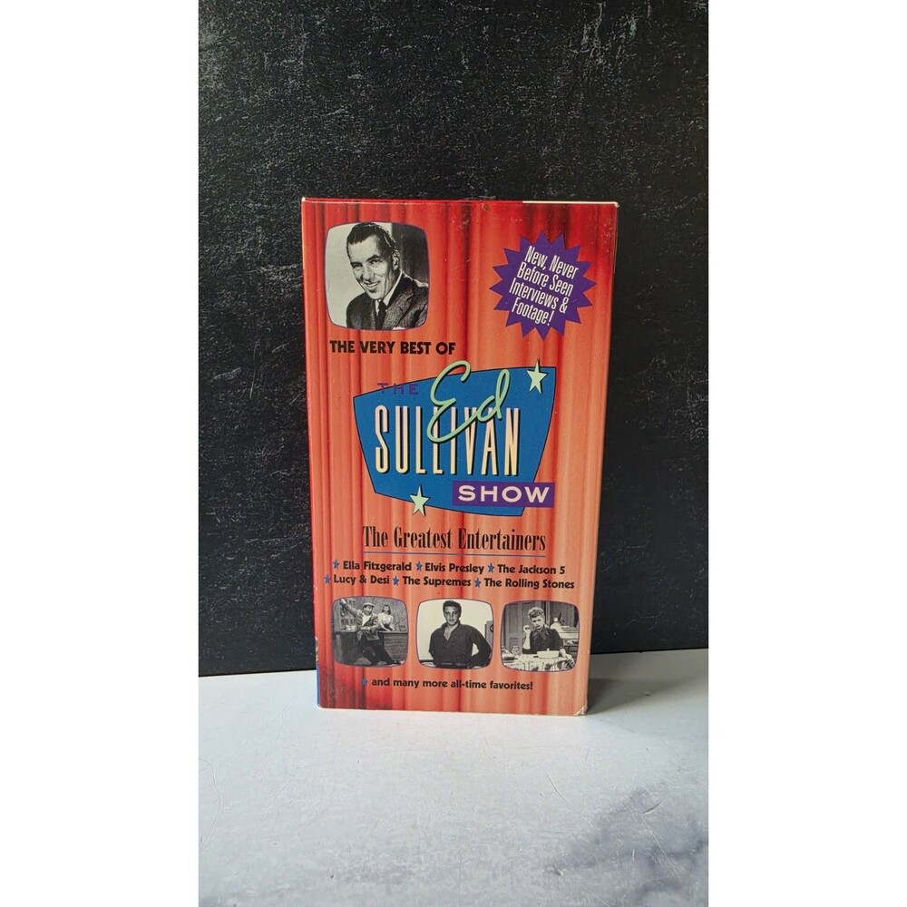 The Very Best Of The Ed Sullivan Show Volume 1 VHS